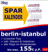 fl&uuml;ge berlin-istanbul bis max 155 euro