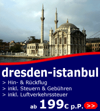 fl&uuml;ge dresden-istanbul ab 199 euro