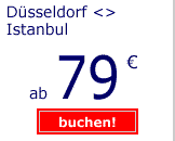 D&uuml;sseldorf-Istanbul ab 79 Euro